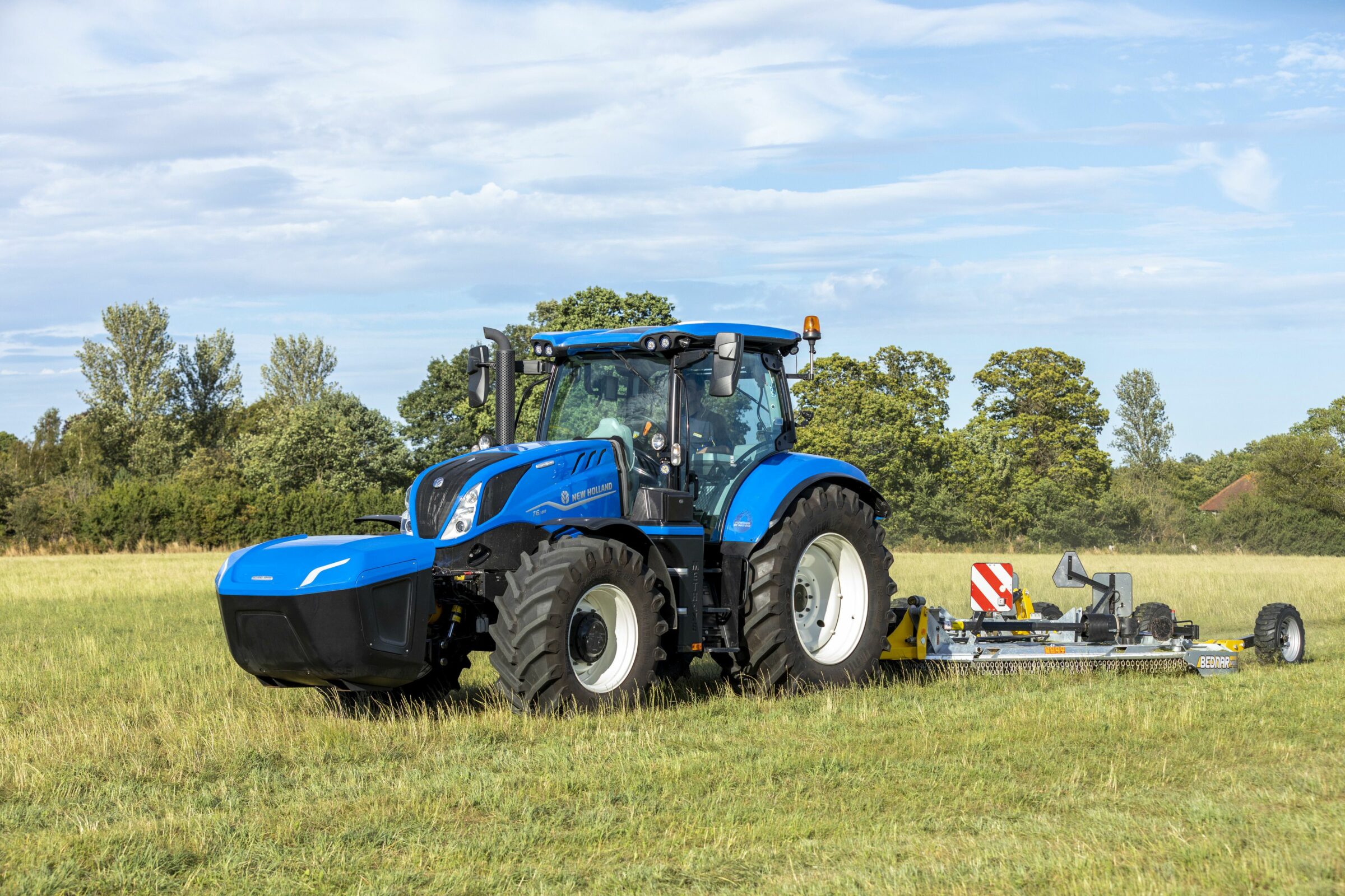 T6 Methane Power El Tractor De Metano De New Holland Campus New Holland